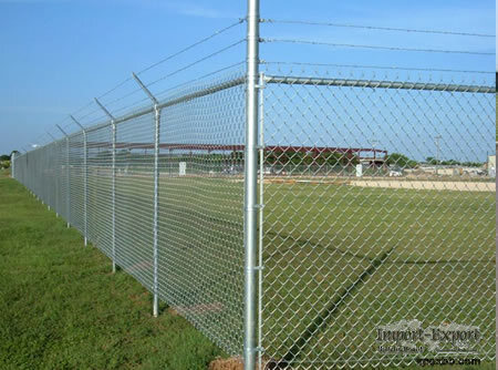 Galvanized Chain Link Fence Panels And Rolls