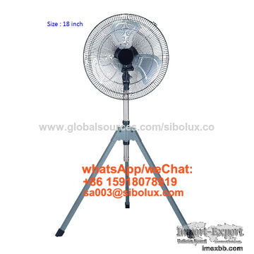 16 inch metal vintage standing electric fan with tripod FD-45M5