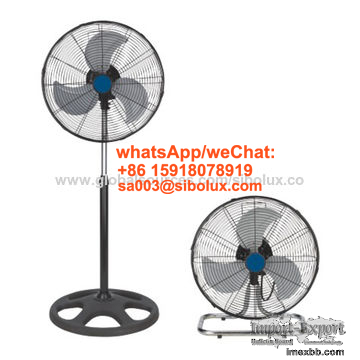 18 inch 2 in 1 industrial pedestal stand fan/floor fan  FS-45E