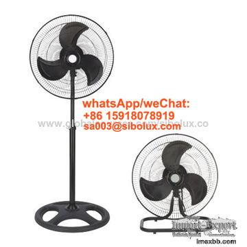 electric 18 inch 2 in 1 industrial pedestal stand fan/floor fan  FS-45F