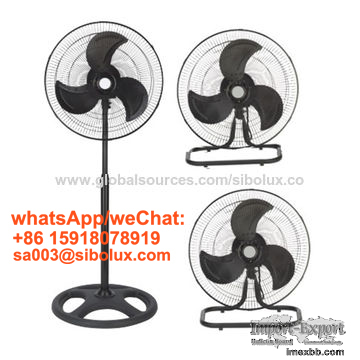 electric 18 inch 3in1 industrial pedestal fan/ wall fan/stand fan/floor fan