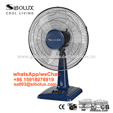 16 inch plastic table fan with keyboard push button