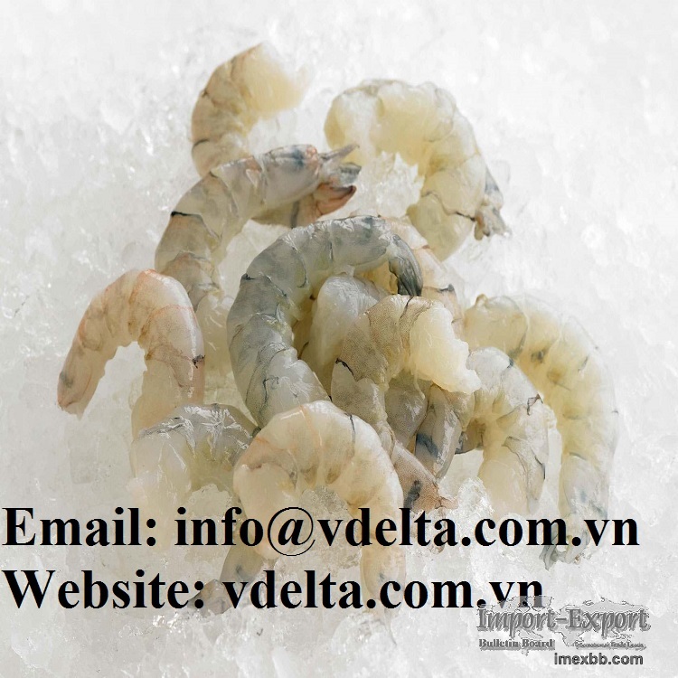 Highest Export Live Frozen Black Tiger Prawn With Peeled Shrimp