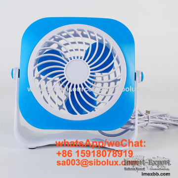4 inch USB li-ion rechargeable fan U403BA /box fan/desk table fan/kids gift