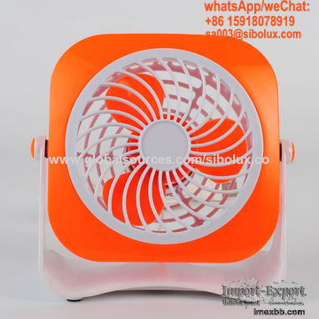 kids gift 4 inch USB li-ion rechargeable fan U403/box fan/desk table fan