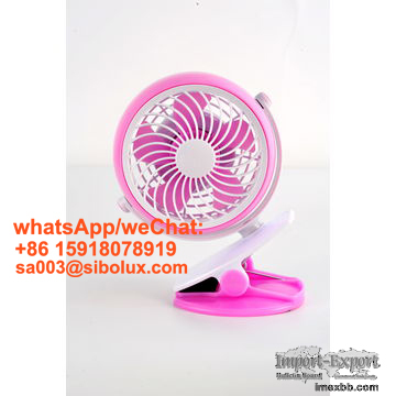 4 inch mini portable USB rechargeable fan/table desk fan/kids gift
