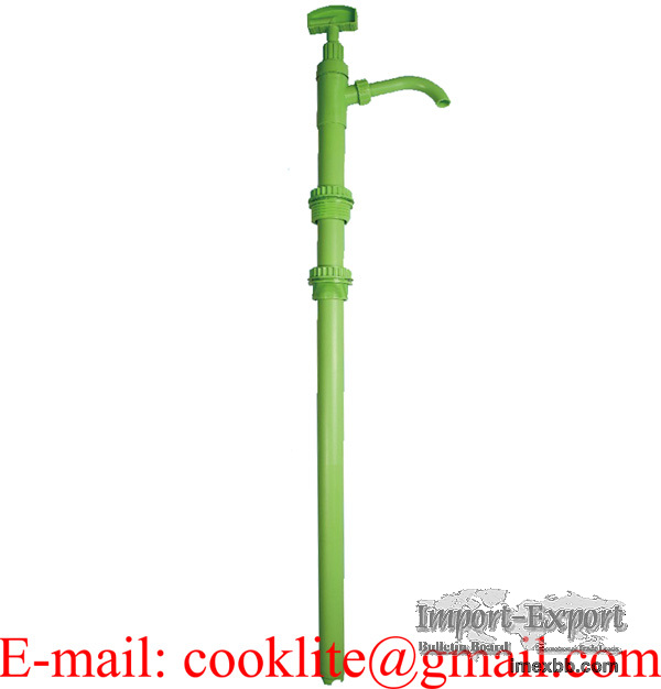 Bomba extractora vertical para químicos y solventes