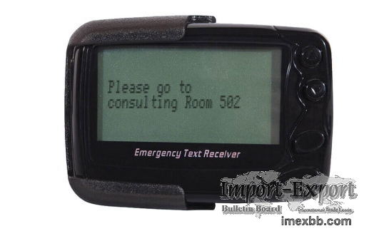 Pocsag pager wirelesscallling system alphanumeric text message beeper