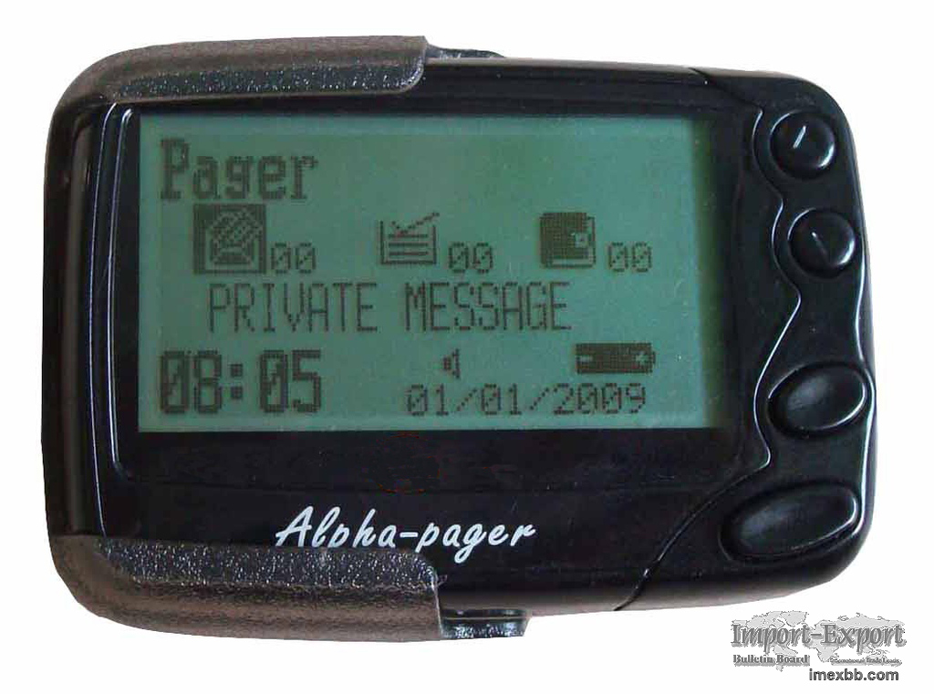 Pocsag paging system receiver restaurant/hospital wireless pager buzzer