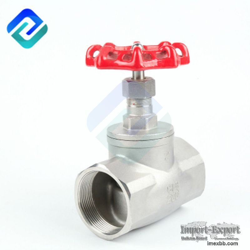 Precision casting internal thread globe valve