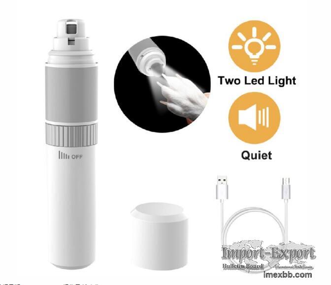 Three generations of enlarged pet electric nail polisher with lamp