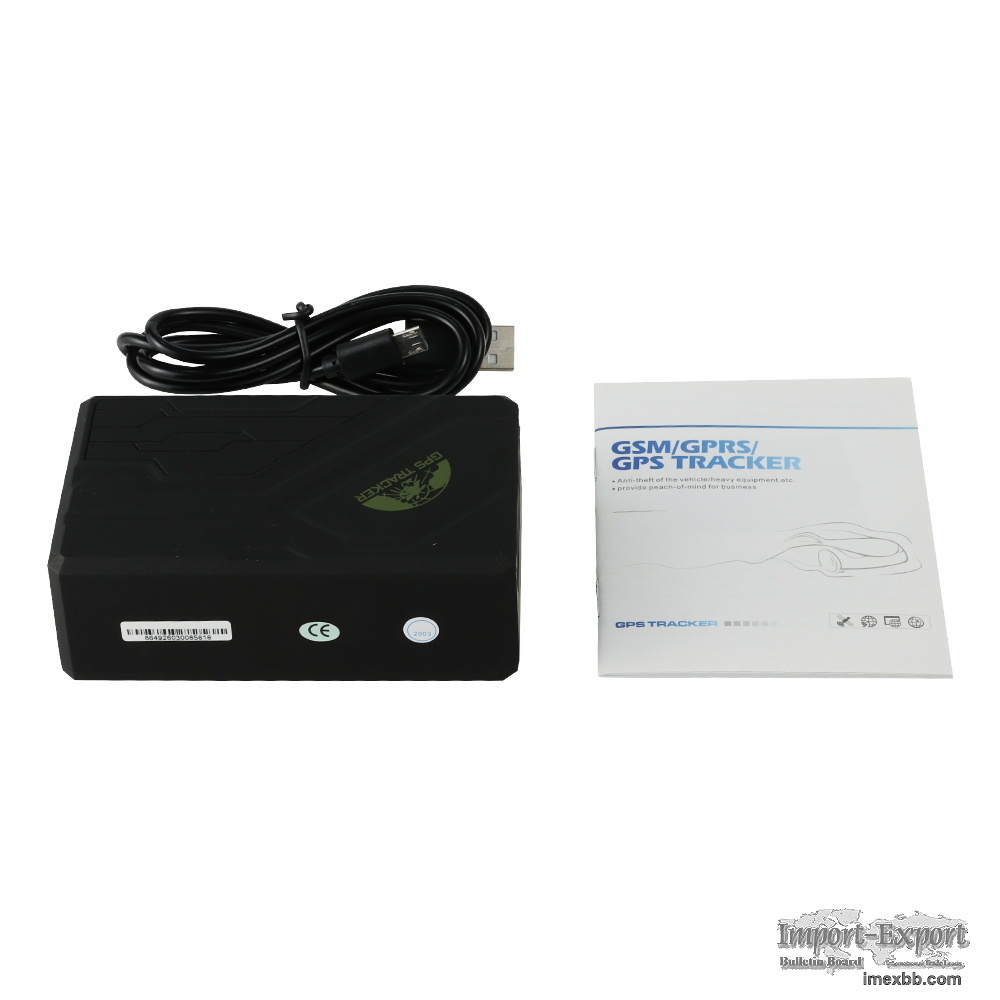 rechargeable 10000mAh battery gps tracker portable magnetic TK108b gsm gprs