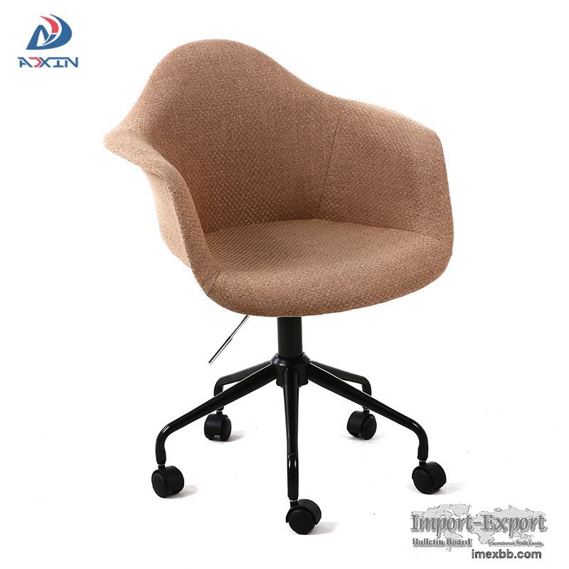 AL-806FS Modern adjustable swivel leisure office chair fabric with wheels f