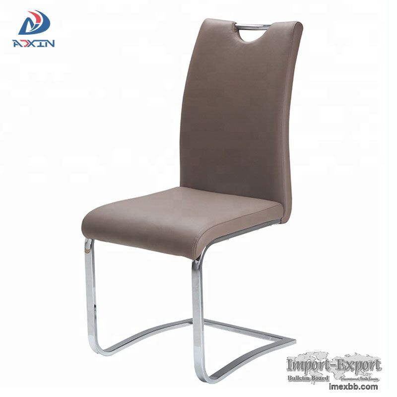 AS-8040 Wholesale modern furniture PU leather dining room side chair with c