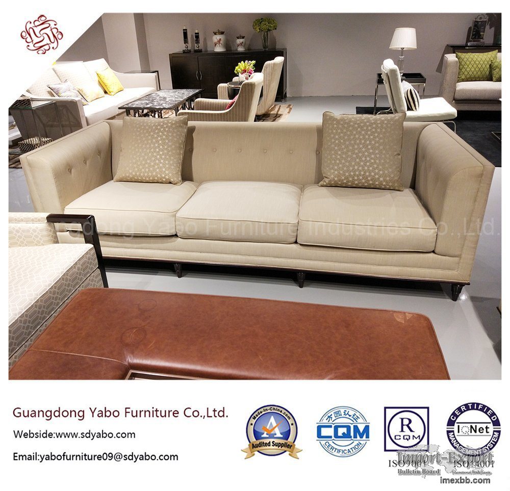 Custom Hotel Furniture with Lobby Fabric Sofa (YB-O-38)