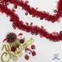 Hexing Wholesale Christmas Circle Tinsel Foil Garland Best Quality Party Fe