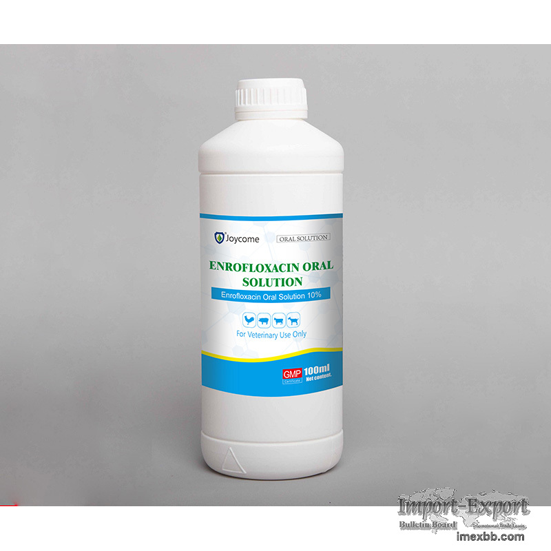 Enrofloxacin Oral Solution 10% for Gram-Negative Bacteria