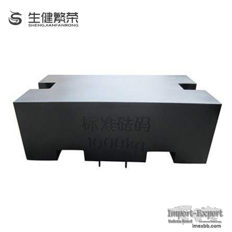 Lock-shaped counterweight 