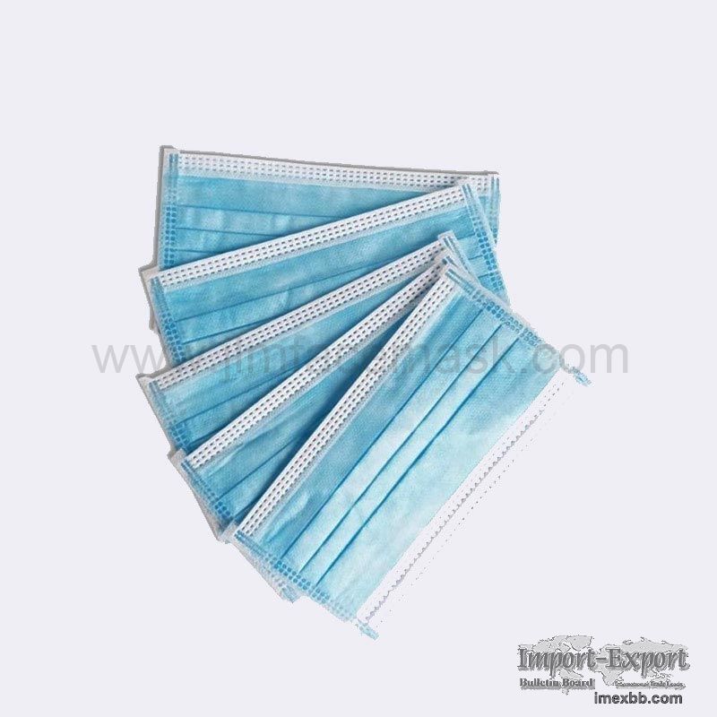 3 Ply Non Woven Disposable Face Mask
