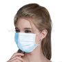 Protective Blue Disposable Respirator Protective Face Mask with CE