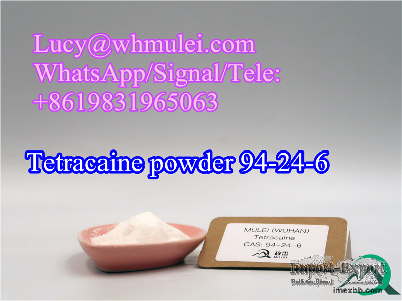 Tetracaine Powder CAS 94-24-6 Local Anesthetic Chemical Raw Material