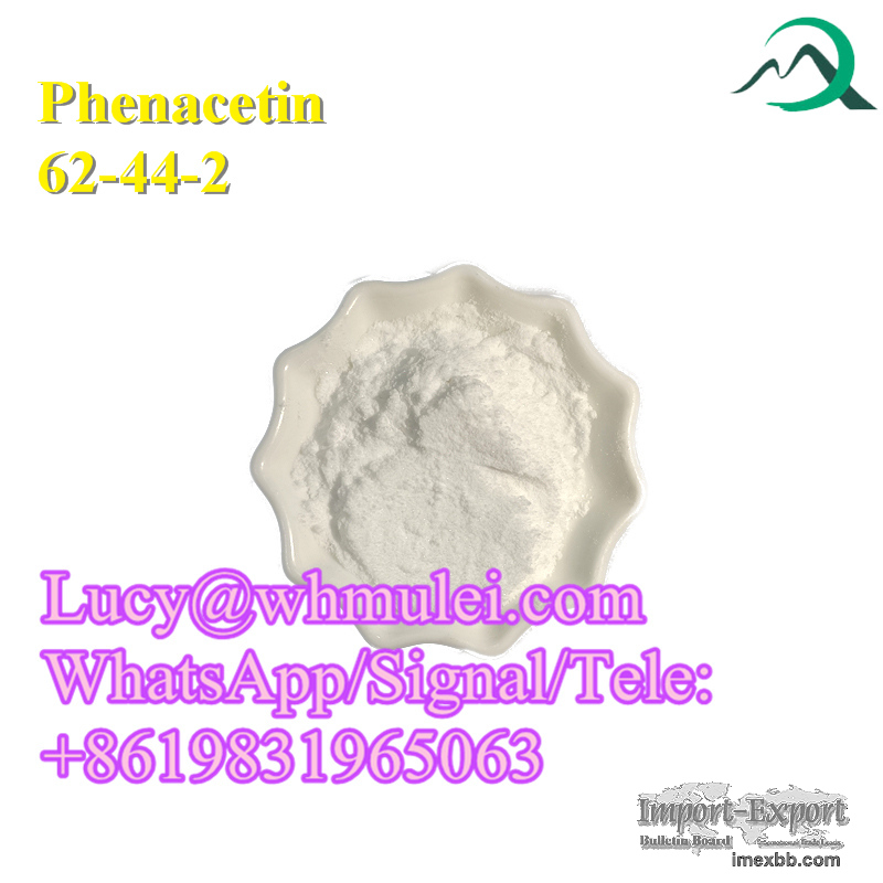 Shiny Fenacetin China Supplier Phenacetina Phenacet Powder CAS 62-44-2