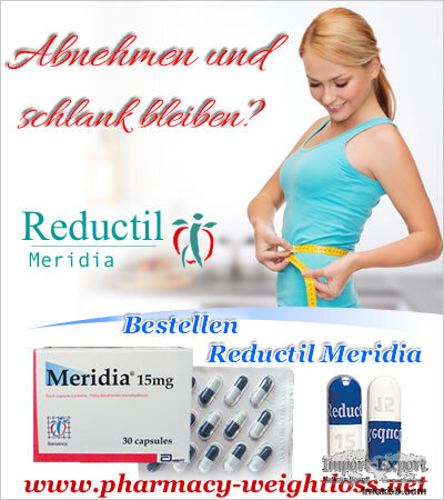 Abnehmen mit Meridia Brand 15 mg Abbott