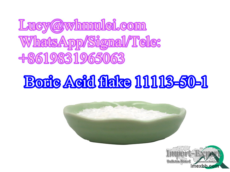 Boric Acid Flakes 11113-50-1 for Skin Whitening Boric Acid safe delivery