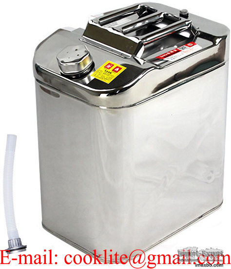 Ersatzkanister sicherheitskanister kanister 30L aus rostfreiem stahl für Kr