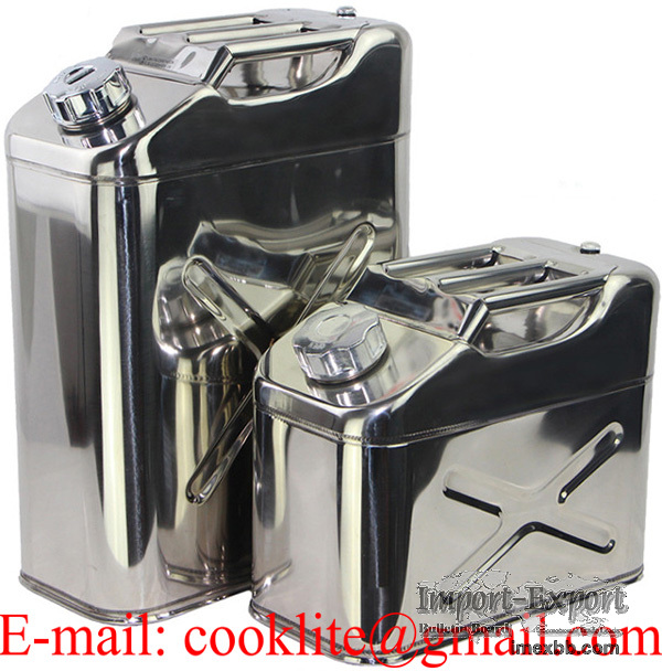 Kanister stal nierdzewna na paliwo benzyne olej i wode