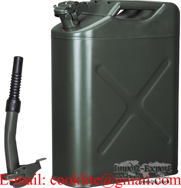 Kovinska kanta vojaska posoda za gorivo 20L