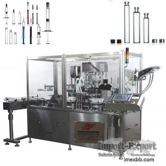 Pre-Filled Syringe Filling Machine and Stoppering Machine