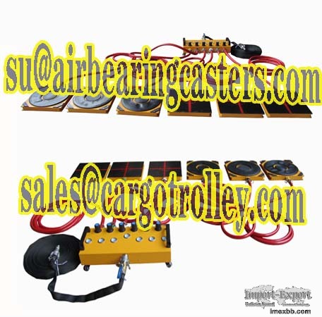 Air bearing movers is low profile to keep safe