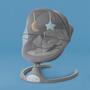 New Modern Design Baby Cradle Swing Adjustable Reclining Position Baby Nurs