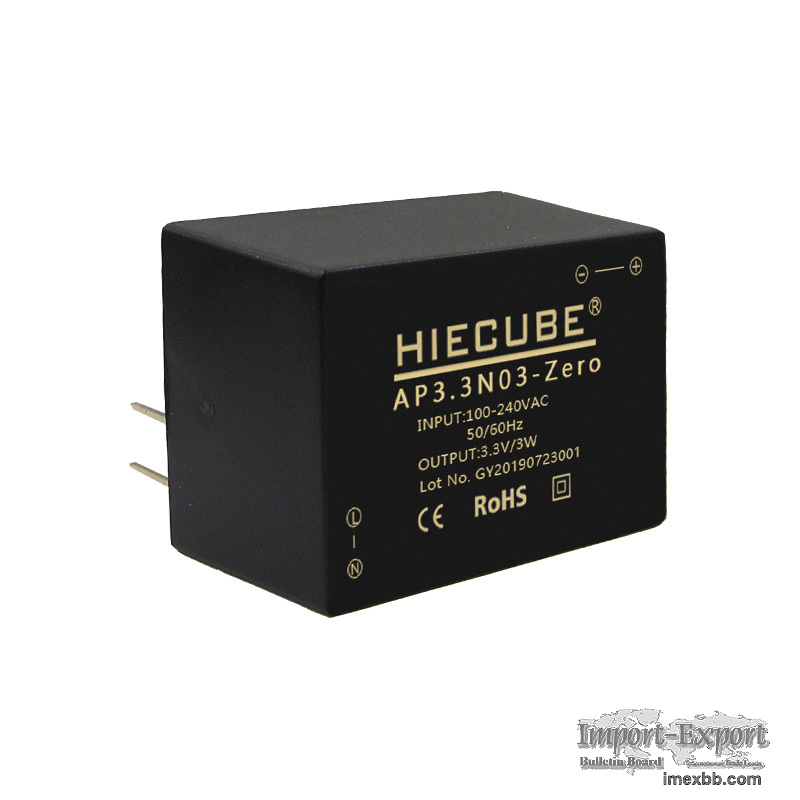 HIECUBE 3W Power Module 220V to 3.3V Acdc Isolation Switching Power Supply 