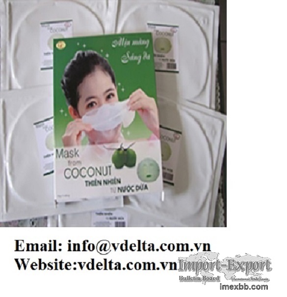 High quality coconut face mask