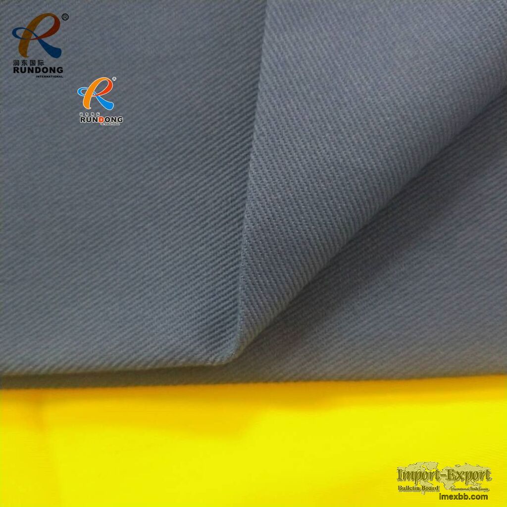 Polyester and cotton canvas fabric with brushed and soft for uniform