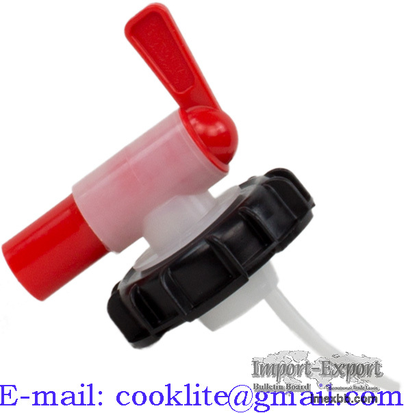58mm ( 54x4mm ) aeroflow filling tap on screw cap for 20l liquid chlorine/l