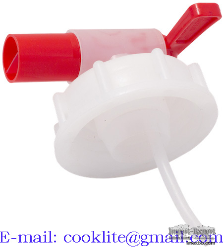 Hældetud/Hane med lukkemekanisme til dunk - Aftapningshane K61 - Kapselhane