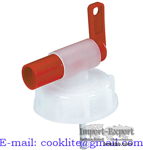 Vatkraan kunststof / Jerrycan dop kraan DIN 51