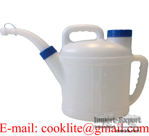 Broc avec bec verseur compatible avec liquide corrosif - 5L