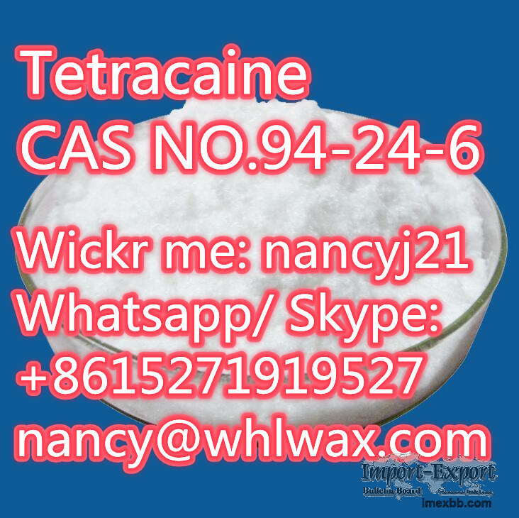 Tetracaine; CAS NO.94-24-6 WhatsApp / Skype me +8615271919527