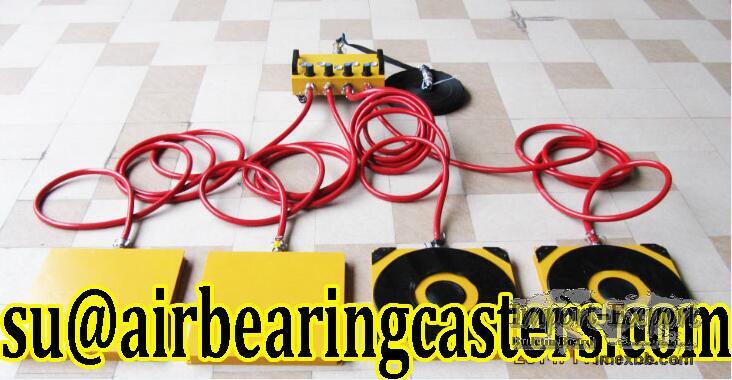 Air caster air bearing works principle 