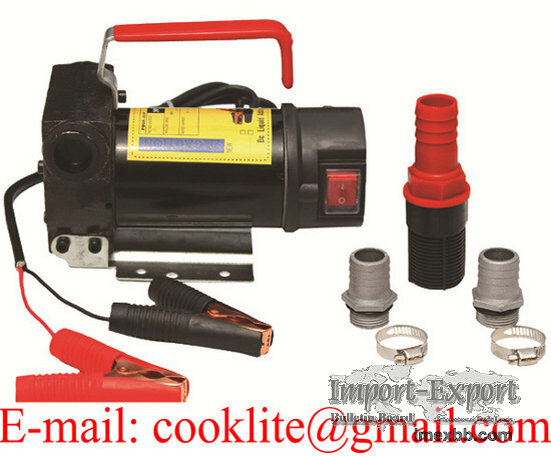 Portable Oil Diesel Fuel Kerosene Transfer Extractor Dispensing Pump Motor 