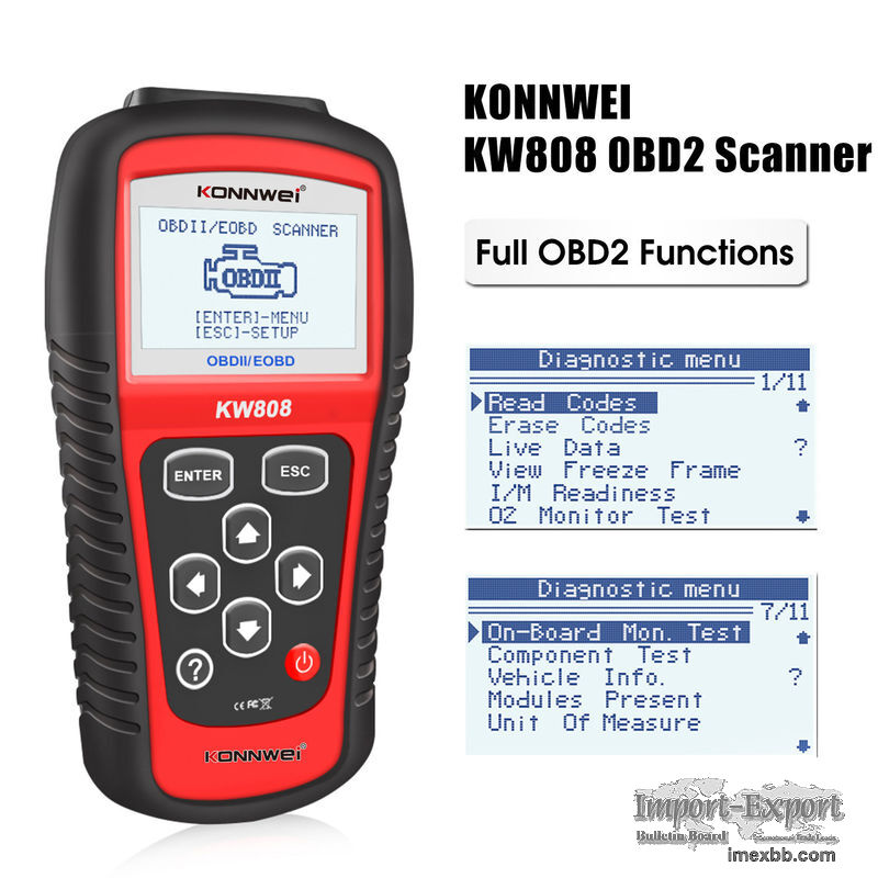 portuguese Vehicle Konnwei OBD2 Scanner Pro Laptop Garage Data Obd2 Scanner