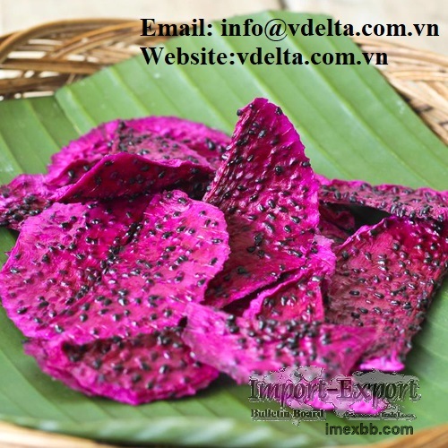 BEST QUALITY DRIED MIXED FRUIT/ DRIED DRAGON FRUIT FROM VIETNAM