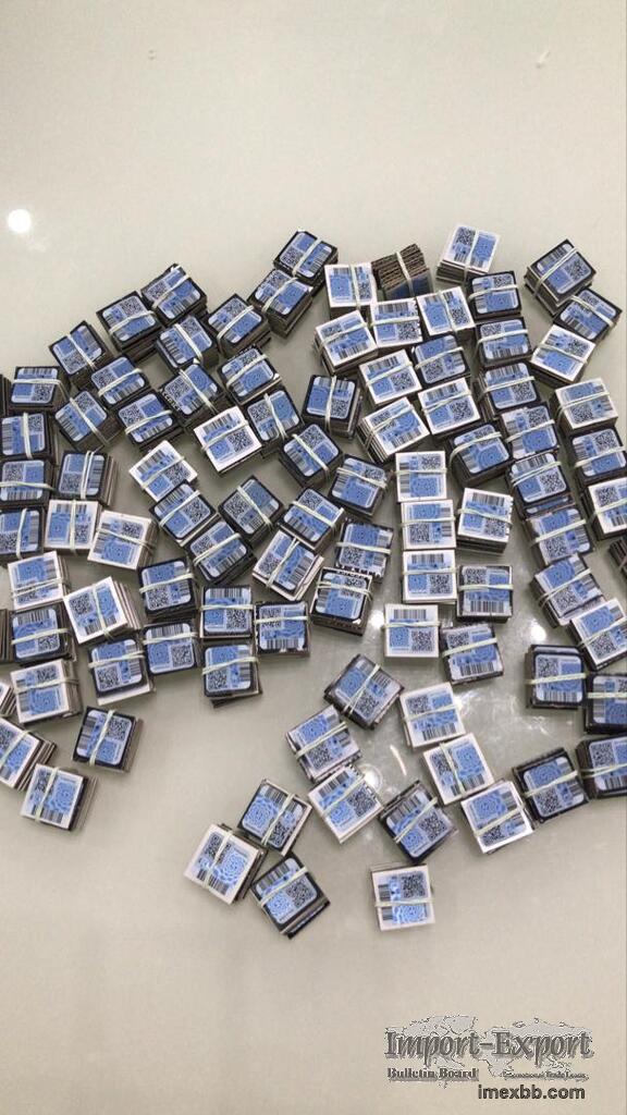 3D hologram sticker for HP toner cartridge package with HP logo