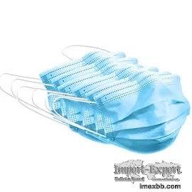 Anti - Protection Disposable Face Mask , 3 Ply Soft Breathable Dust Mask