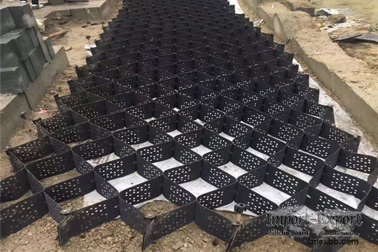 HDPE Plastic Geocells Gravel Grid for slope protection welded geocell