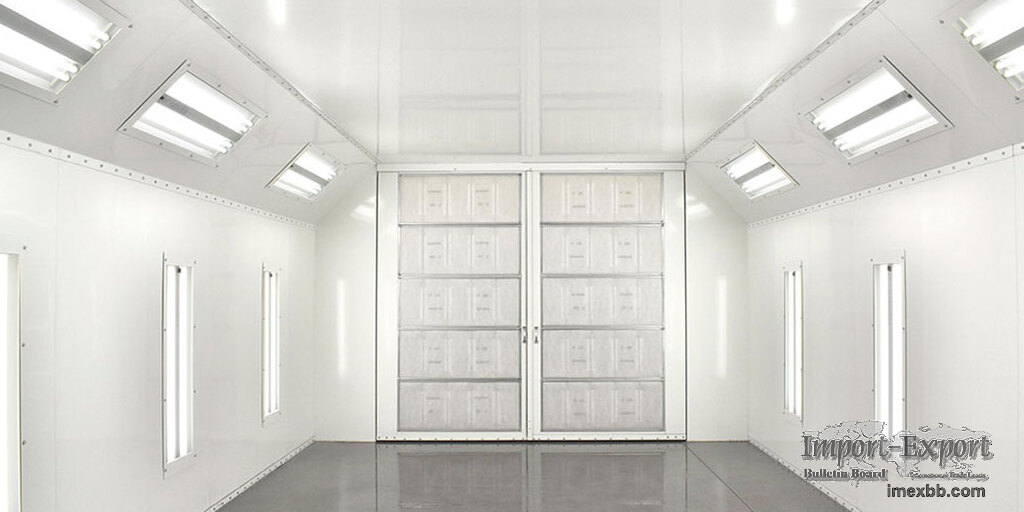 Shipping Container Spray Booth